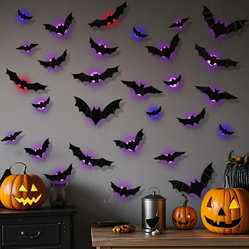 BatGlow Night Light 🦇 – Spooky Halloween Ambiance (9-36 Piece Sets)