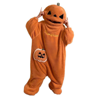 Pumpkin Onesie 🎃 – Cozy Halloween Comfort