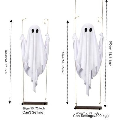 SwingSpook Hanging Ghost 👻 – Haunting Halloween Magic