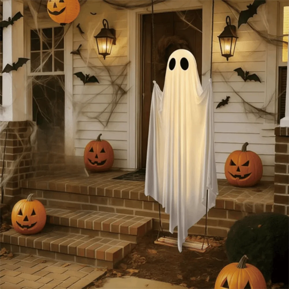 SwingSpook Hanging Ghost 👻 – Haunting Halloween Magic