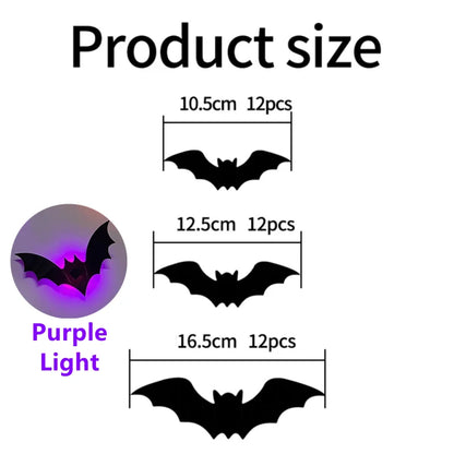 BatGlow Night Light 🦇 – Spooky Halloween Ambiance (9-36 Piece Sets)